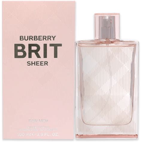 burberry brit sheer perfume